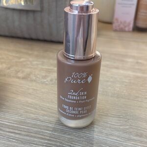 100% Pure 2nd Skin Foundation - Warm Brown